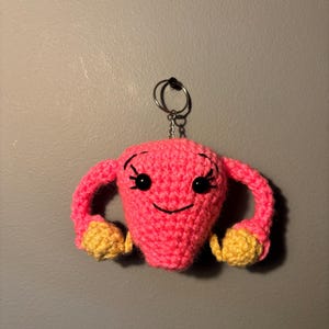 Uterus keychain