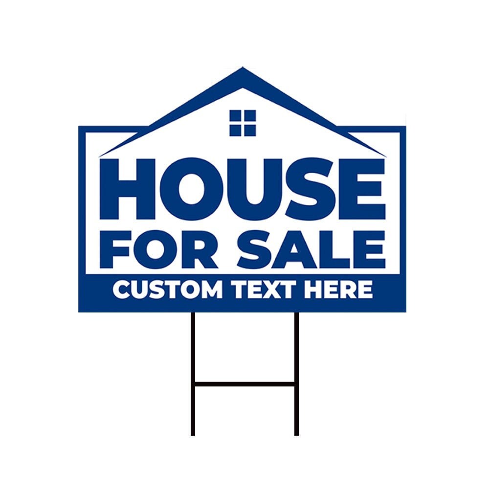 House for Sale Yard Sign Personalized 24 x 18 Etsy