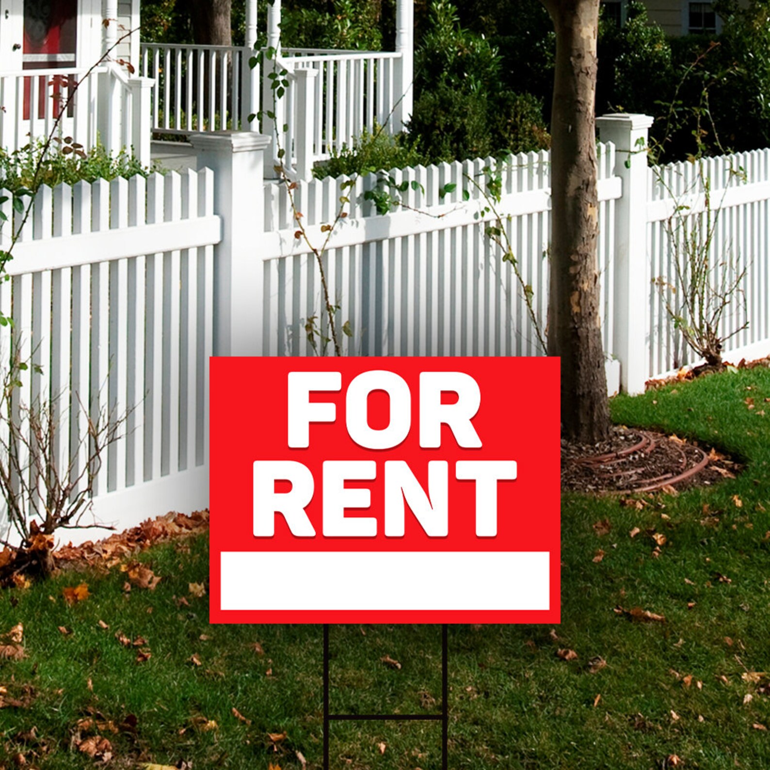 For Rent Yard Sign Personalized 18 x 12 Visible Etsy