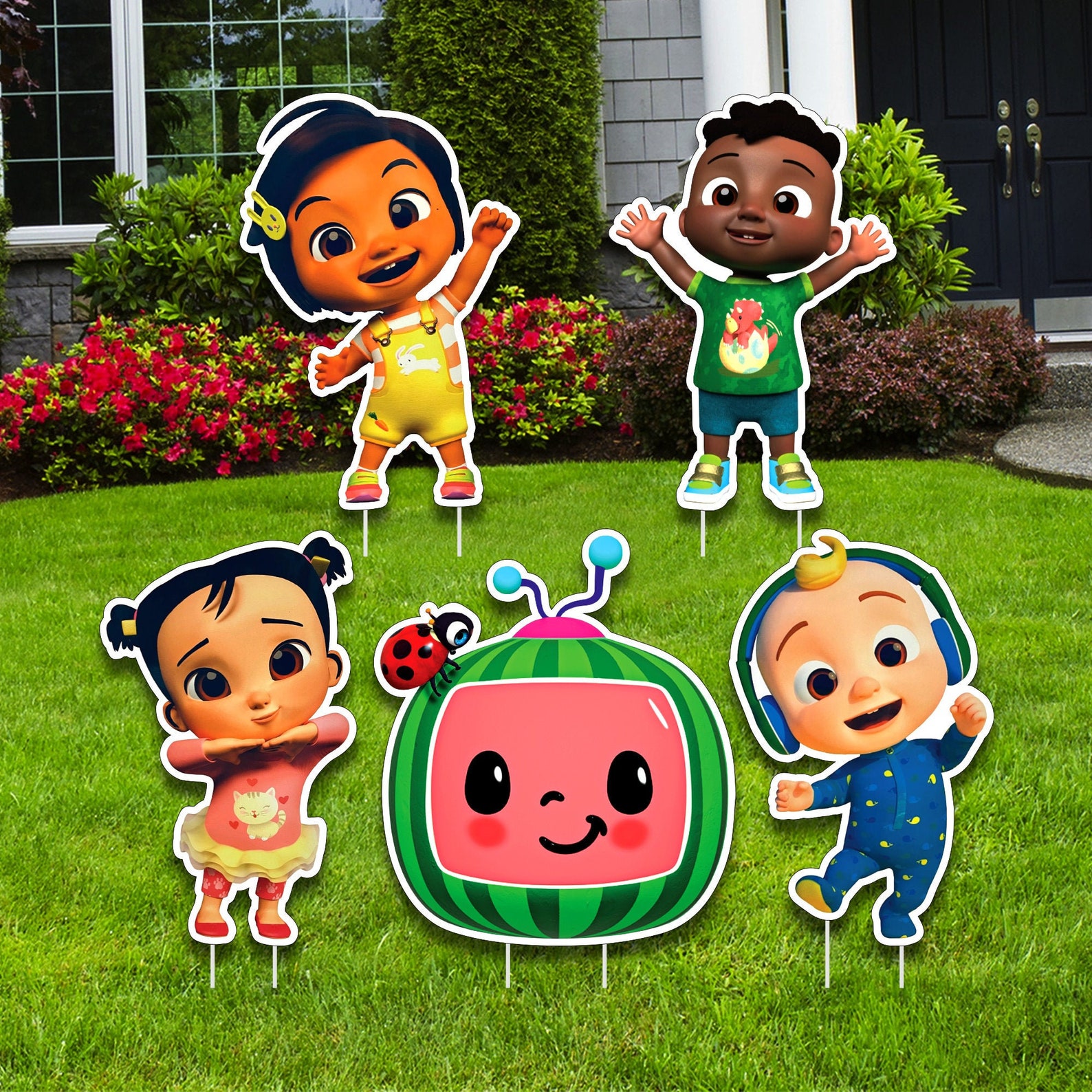 Cocomelon Character Cutouts Cocomelon Character Cutouts