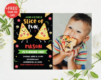 Pizza Party Invitation Kids Pizza Party Pizza Birthday Invitation Pizza Birthday Party Pizza Invitation Editable Instant Download PZ1