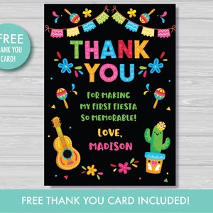 Fiesta Birthday Invitation Cactus Mexican Fiesta Invitation Let's Fiesta Birthday Invite Girl's Fiesta Birthday Editable Instant Download M2 image 3