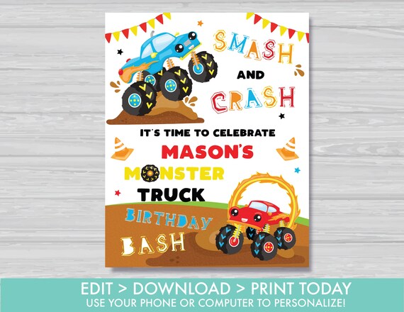 Smash & Crash, Trace, Color, Cut And Paste: A Monster Truck