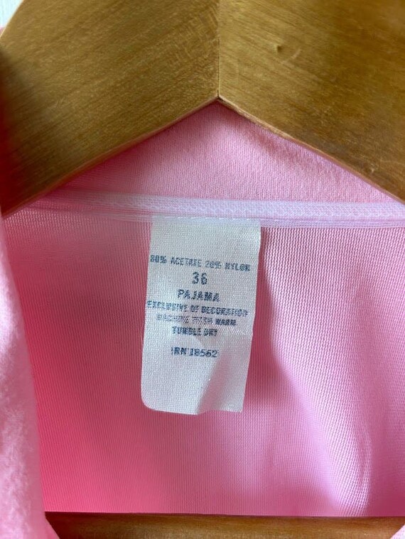 Vintage pink pajama set size 36 M/L - image 6