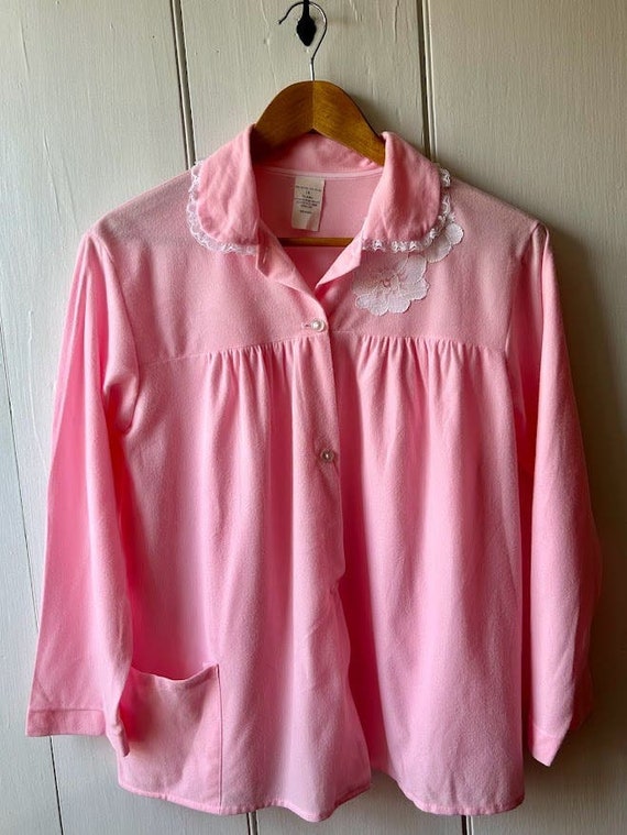 Vintage pink pajama set size 36 M/L - image 8
