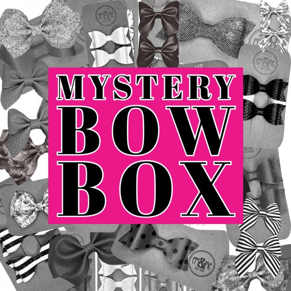 Mystery Bow Bundle, Bow Grab Bag, Surprise Bows