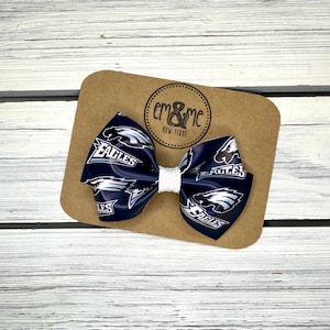 Eagles Hair Bow