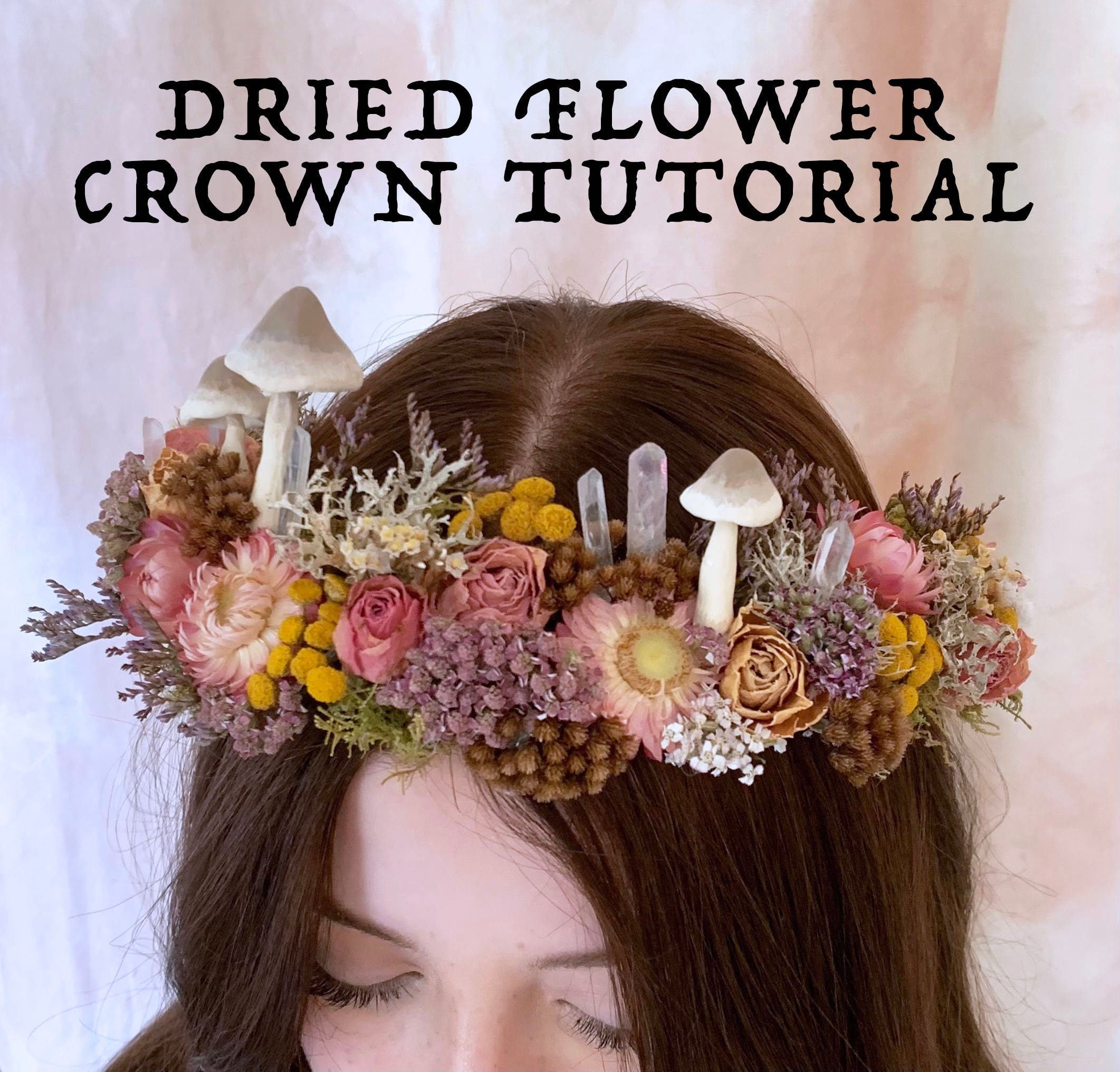 Syhood Flower Crowns Making Kit, 168 Pieces Parts, Make Your Own Flower  Crown Wreath Headbands and Bracelets Craft Kit Hair Accessories Handmade  DIY