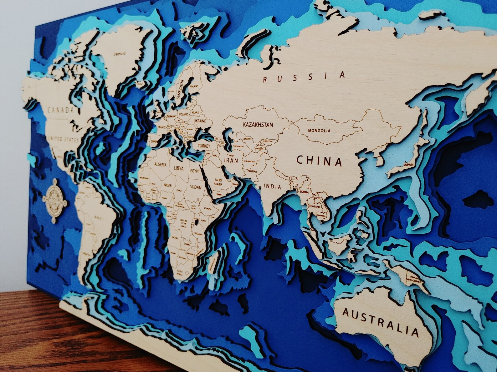 World 3d Map World Bathymetric - Il 1588xN.3222312409 Iva0 