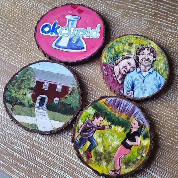 Set di 6 sottobicchieri in vinile Good Mother - Podevache