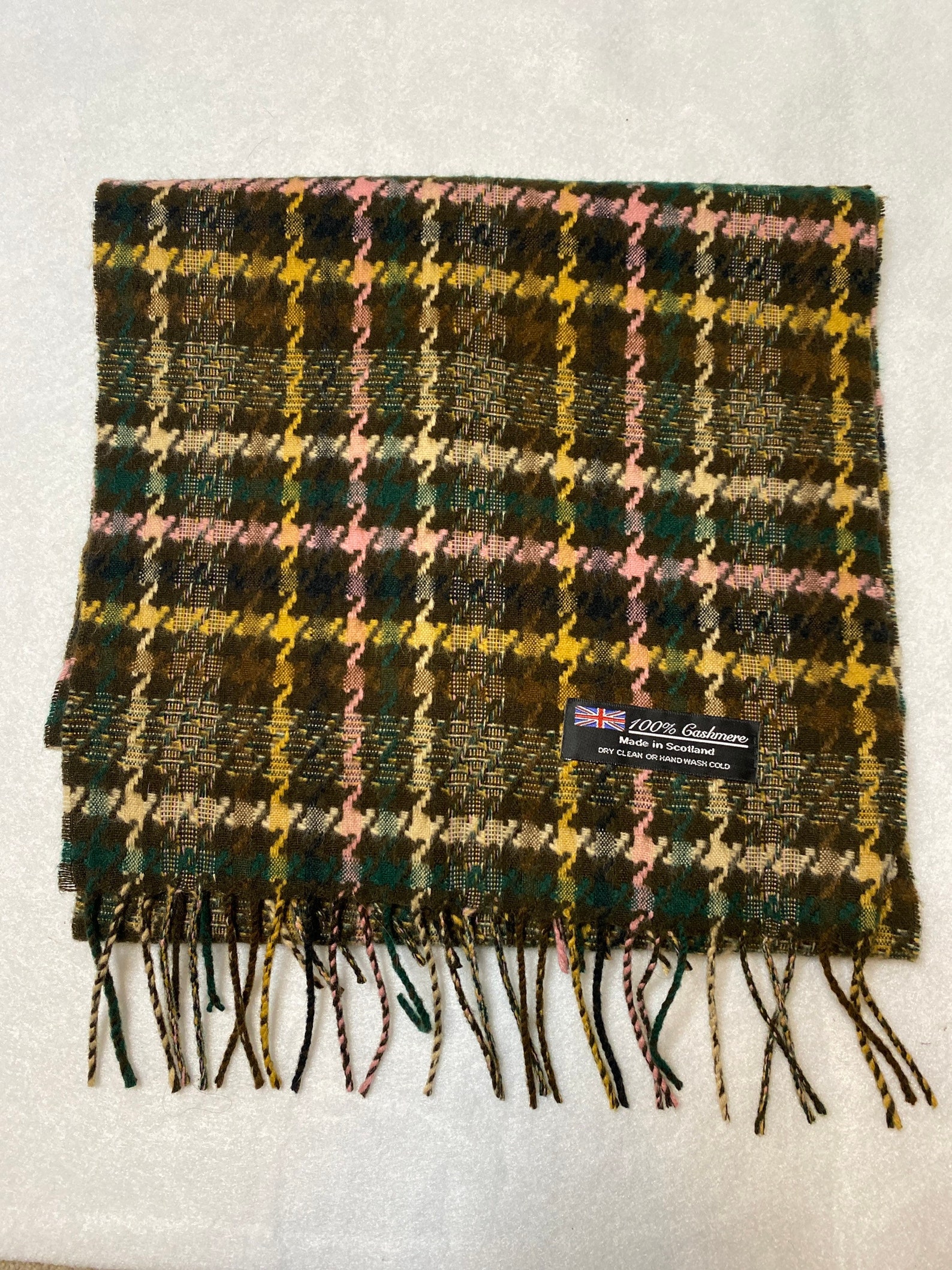 Scottish Cashmere Scarf Made in Scotland 100 Pure Cashmere Etsy