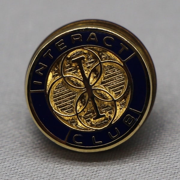 1970 Rotary High School - International Interact Club Pin - 10KGF