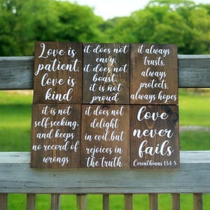 1st Corinthians 13 Wall Decor Beach Hearts #26 Love Is Patient, Love Is Kind Wall Art 1corinthians 13 Wall Art