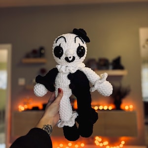 Horrorfilm Slashie Plushie Handmade häkeln FANART Art Der Clown Terrifier