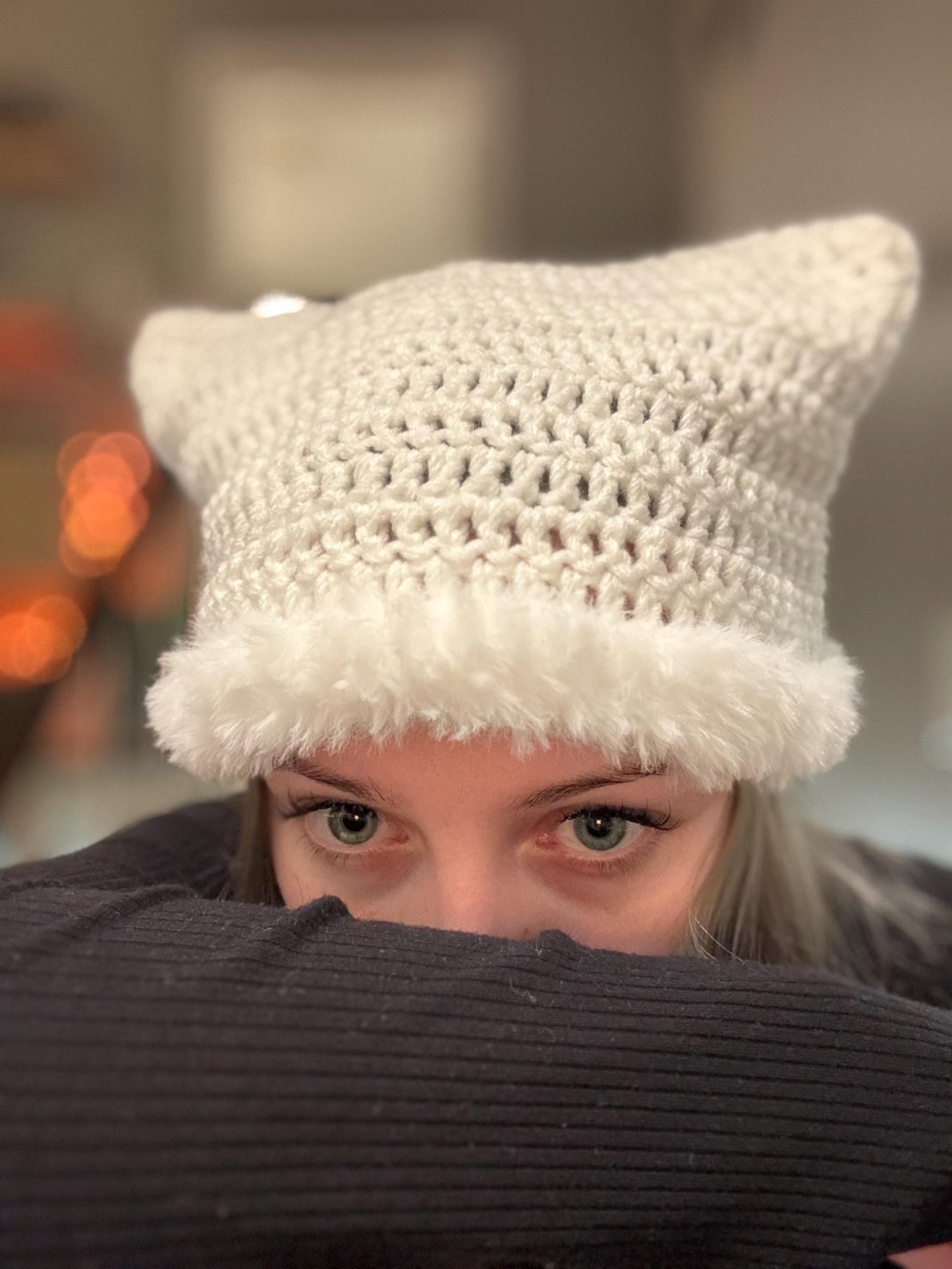 Cat Ear Beanie Cottagecore - Etsy display picture 2
