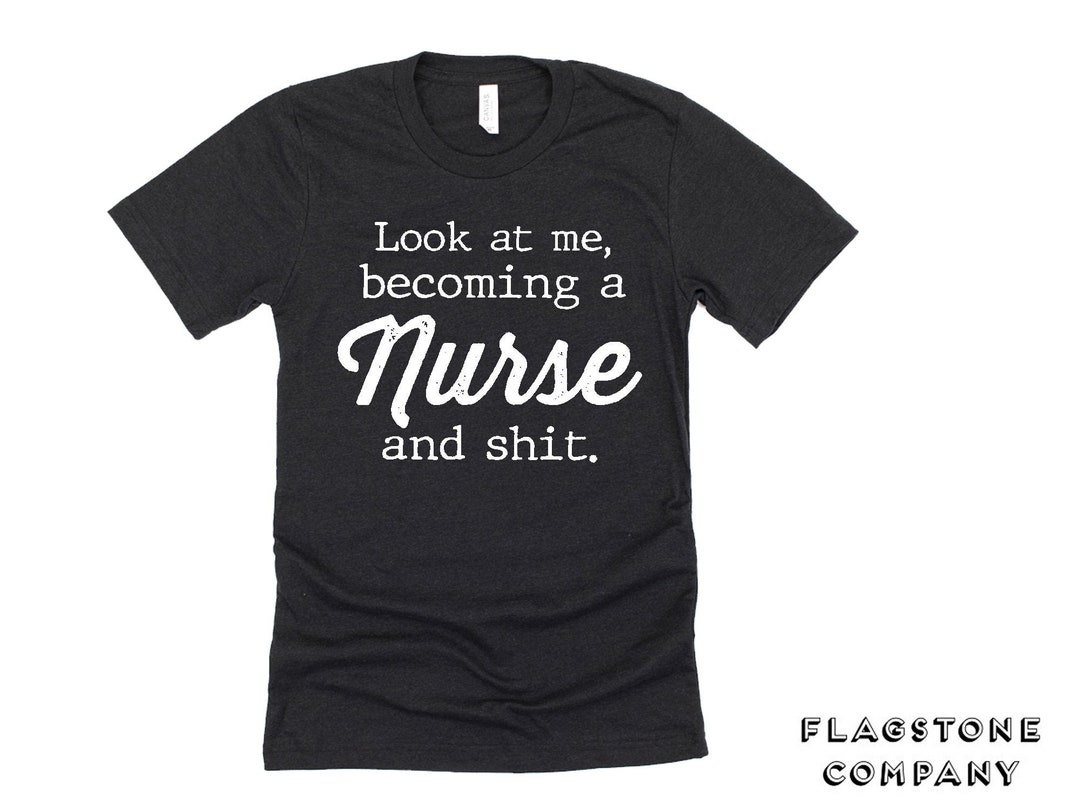 Funny Nurse Shirts Funny Nursing Tshirt Cute Nurse Shirt Cute Etsy