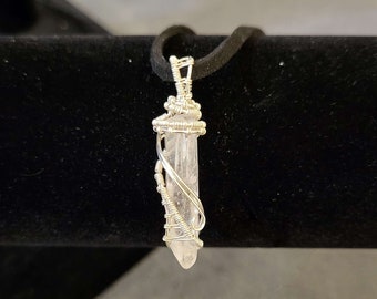 Quartz Wire Wrapped Necklace