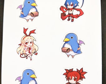 Disgaea Sticker Sheet