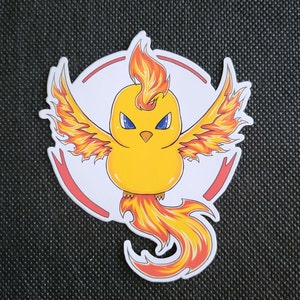 Team Valor Moltres Sticker