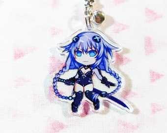 Hyperdimension Neptunia Purple Heart Charm