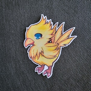 Final Fantasy Chocobo Sticker