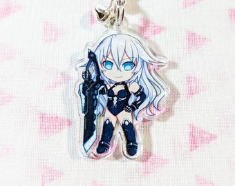 Hyperdimension Neptunia Black Heart Charm