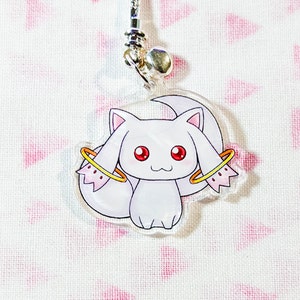 Puella Magi Madoka Magica Kyubey Charm