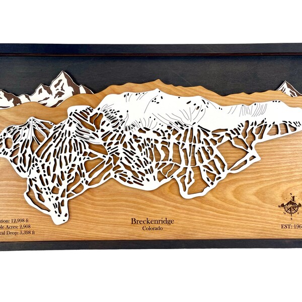 Trail Map - Etsy