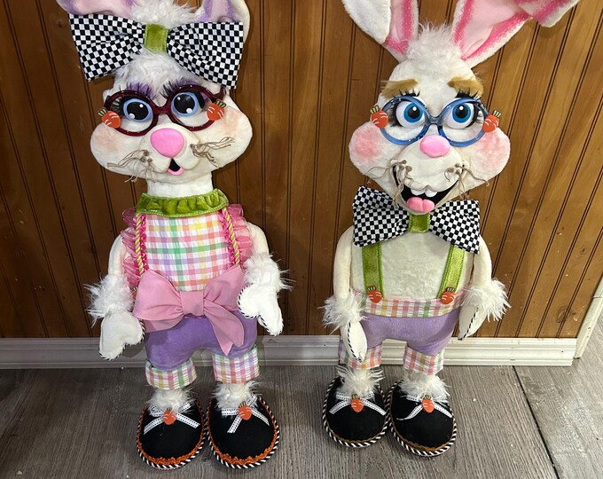 Easter Ripper Full Body Easter Bunny Full Body Wreath Attachment - Etsy