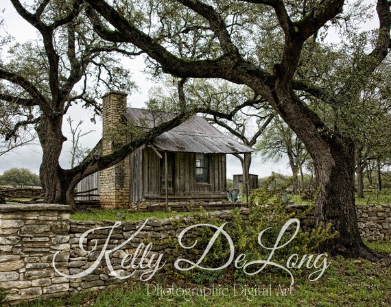 Old Settler S Cabin Mt Gainor Community Texas Hill Etsy