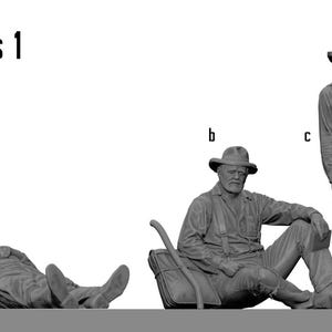 1:48 Hobos #1 [on30, O Scale, Etc.] - Etsy