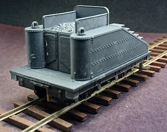 On30 Tender: 12' Slope-Back Coal Tender