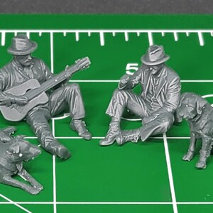 1:48 Hobos #2 and Dogs [on30, O Scale, Etc.] - Etsy