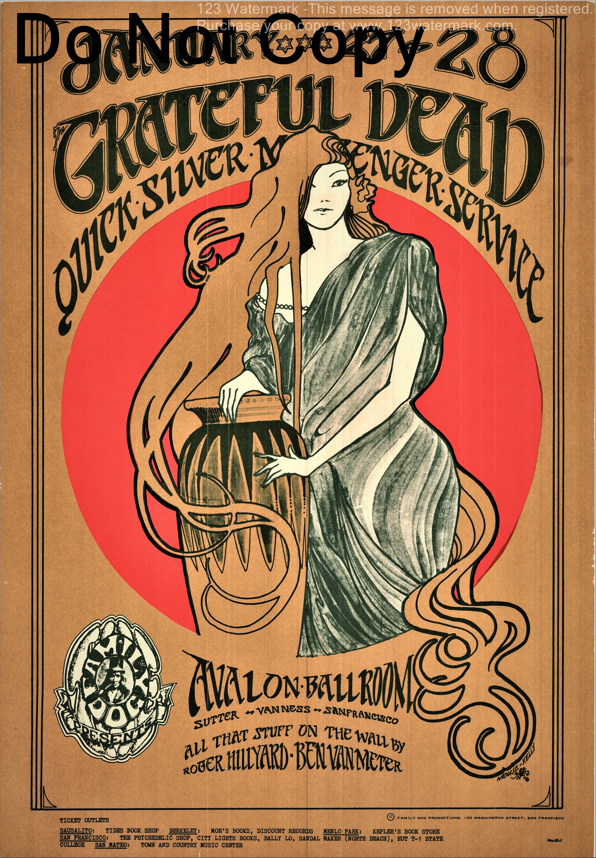 Discover Grateful Dead Poster Rock Band Poster