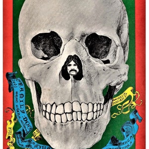 Grateful Dead Poster FREE SHIPPING 12&quot;x 18&quot;