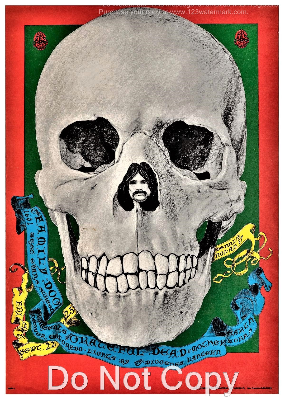 Discover Grateful Dead Poster Rock Band Poster