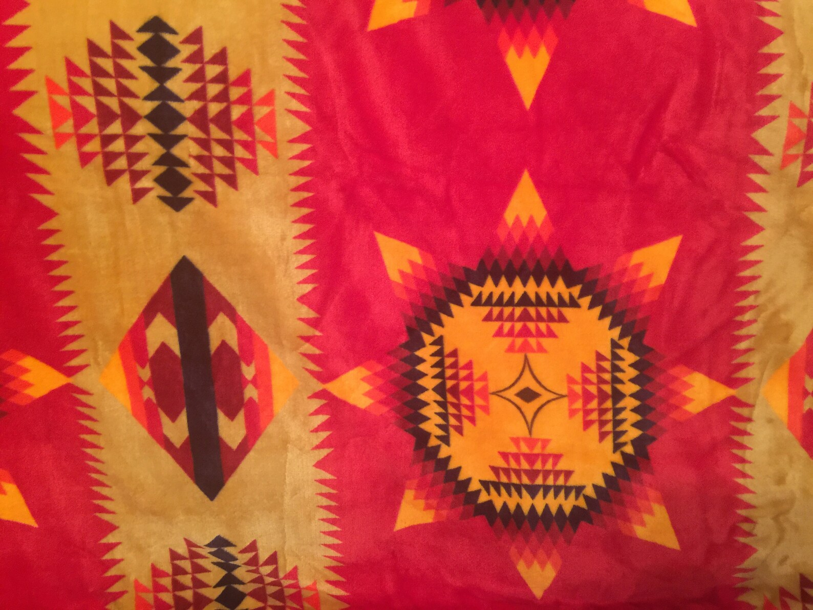 Native American Blanket Reversible Etsy