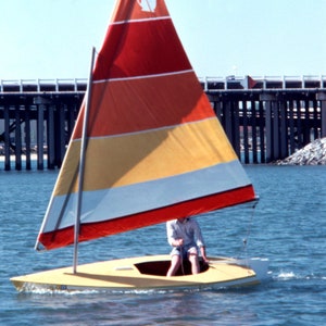 Mini-Cup Sailboat Stevenson Projects, DIY, boat plans, DIGITAL boat plans, plywood boat, Build Your Own Sailboat!