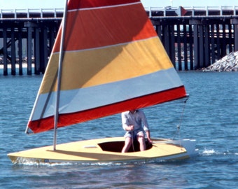 Planos de velero Mini-Cup: Proyecto de barco de madera contrachapada (Descarga digital)