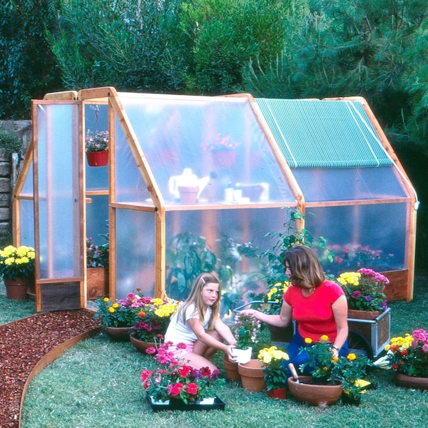 Modular Greenhouse Plans: DIY Build (Digital Plans)