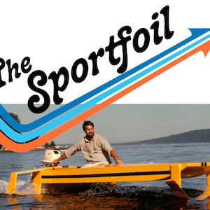 Sportfoil plans by Stevenson Projects DIY hydrofoil plans DIGITAL plans plywood hydrofoil sportboat
