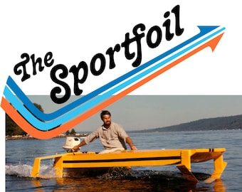 Sportfoil Hydrofoil Boat Plans: DIY Plywood Design (Digital Plans)