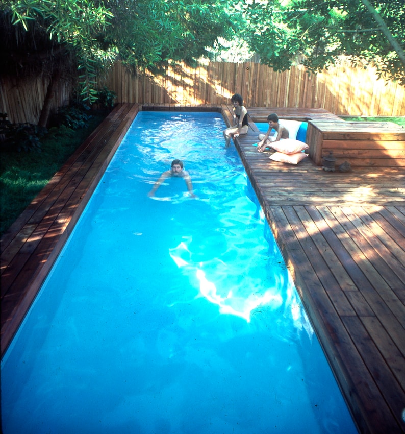 lap pool in ground