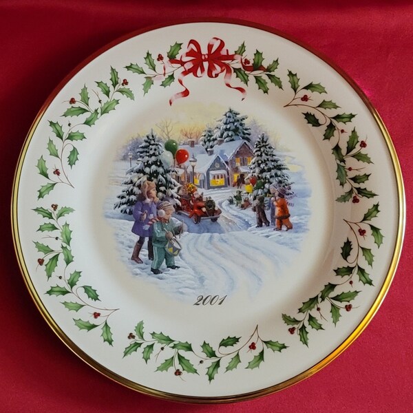 2020 Lenox Holiday Plate Etsy