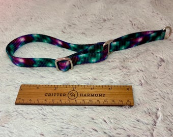 3/4” Limited Slip Adjustable Dog Collar Lightweight and Durable Design Handmade by Critter Harmony in Idaho USA, Gift for Dogs