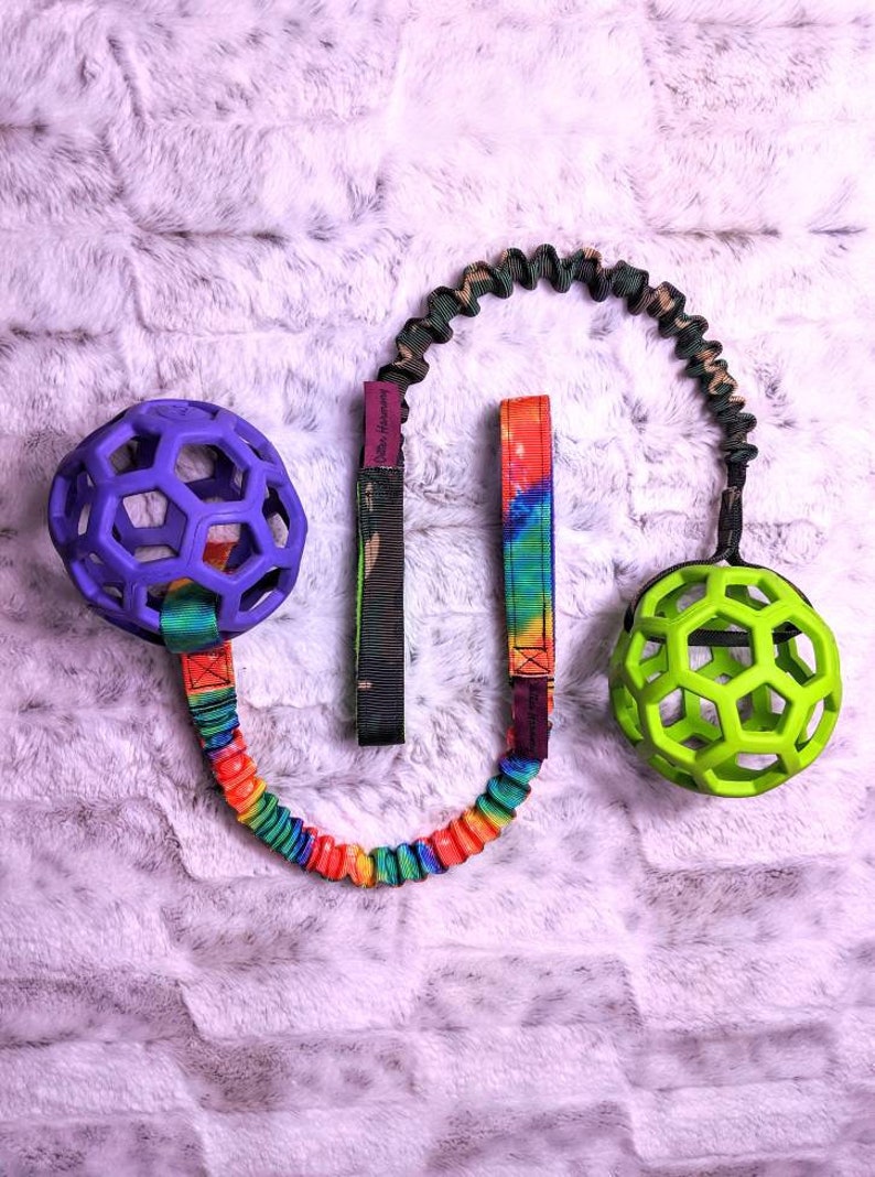 Medium Holee Roller Bungee Dog Tug Toy Ultimate Dog Toy Etsy