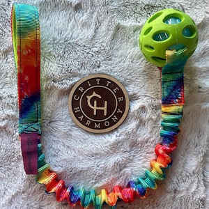 Regalo per cani di piccola taglia, giocattolo elastico scoppiettante, giocattolo definitivo per cani, giocattolo da tiro con palla scoppiettante, addestramento all&#39;agilità, colorato fatto a mano, il miglior gioco di tiro alla fune