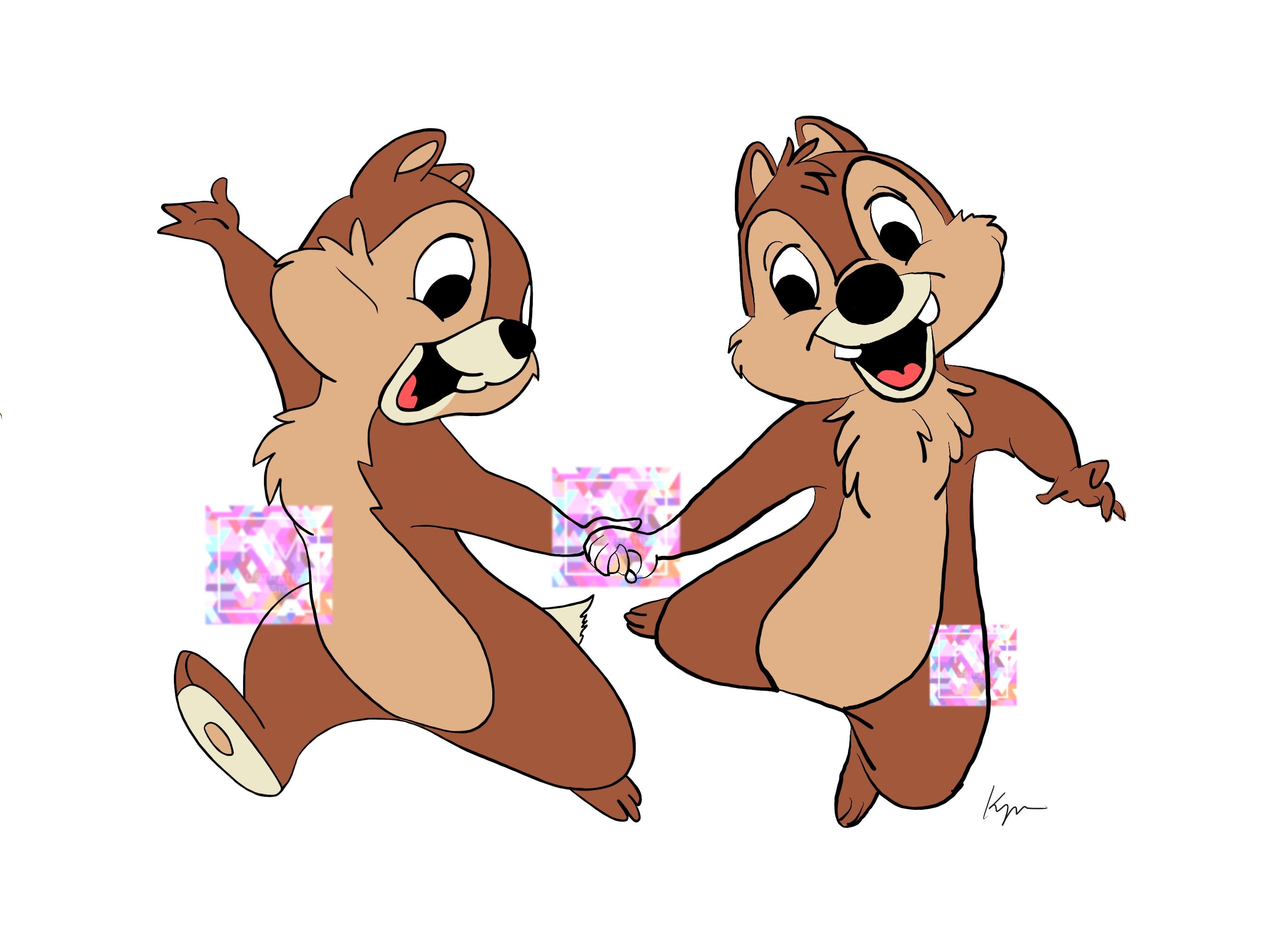 Chip & Dale Cartoon Instant Download Printable Digital Drawing - Etsy Chip & Dale Cartoon Instant Download Printable Digital Drawing - Etsy
