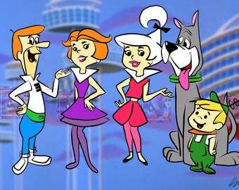 Jetsons Download istantaneo disegno digitale stampabile