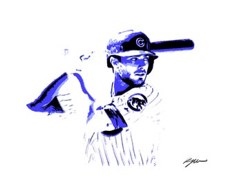 Kris Bryant Instant Download disegno digitale stampabile